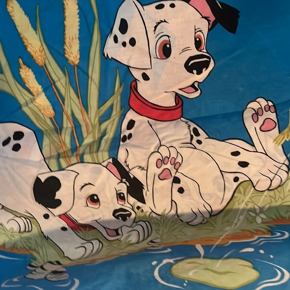 Vintage pillow case 101 Dalmatians